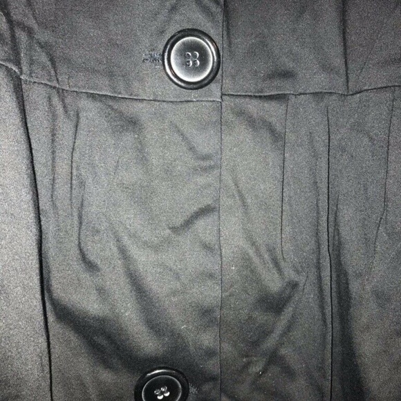 Courtenay Black Spandex Stretch Button Down Blazer Jacket 20W Cuff Sleeves - Picture 7 of 9